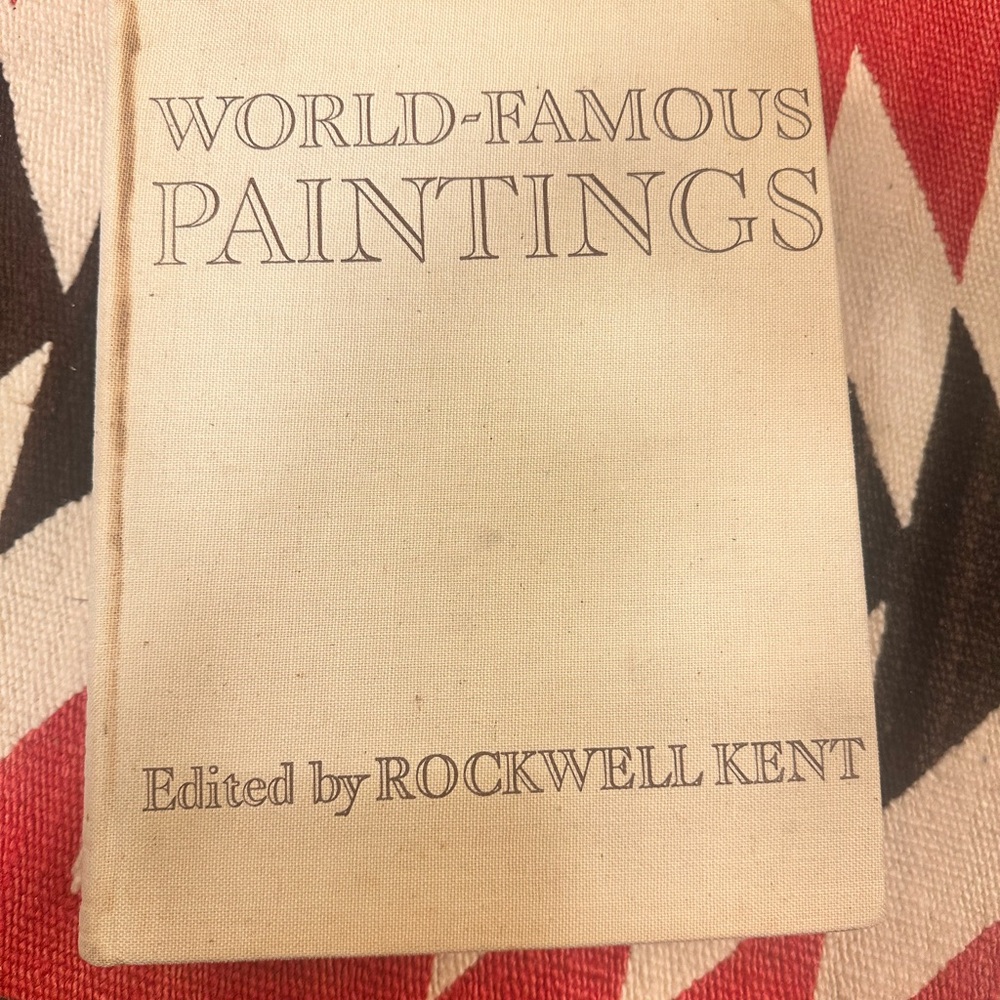 World-Famous Paintings Book 1939 first edition